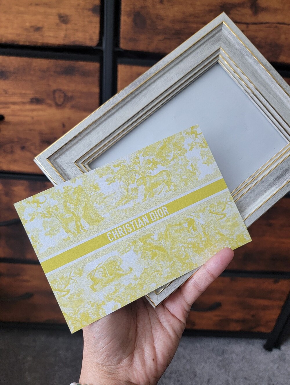 Authentic Dior Limited Edition Post Card